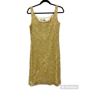 Neiman Marcus Exclusive Sequin Dress